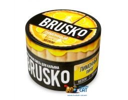 Бестабачная смесь Brusko Medium Лимонный Пирог 50г
