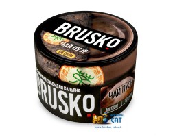 Бестабачная смесь Brusko Medium Чай Пуэр 50г