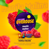 Табак Overdose Manila Malina (Малина) 25г Акцизный