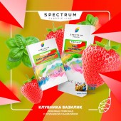 Табак Spectrum Classic Basil Strawberry (Клубника Базилик) 100г Акцизный